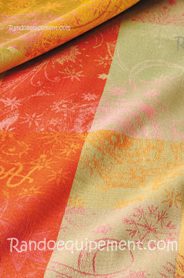 NAPPE ANTI TACHE 120X178 SORBET - nappe antitache 100% coton