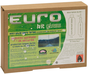 KIT TRAITEMENT DE PROTECTION SURFACES VITRES ET PLASTIQUES