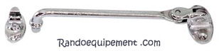 ENTREBAILLEUR LAITON CHROME CAMPING CAR BATEAUX entrebâilleur porte hublo ENTREBAILLEUR LAITON CHROME CAMPING CAR BATEAUX entrebâilleur porte hublo