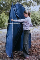 TENTE WC DOUCHE CABINE CAMPING TOILE Change SHELTER ext�rieur - PROM0