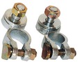 COLLIERS AVEC ECROU DE SERRAGE (BORNE -) 8 MM PAR 2