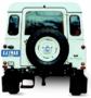 LAND ROVER DEFENDER 90 / 110 PORTE-ROUE DECENTRE SUR CHASSIS KAYMAR