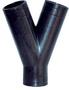 RACCORDS Y NYLON NOIR Ø 10 MM PAR 2