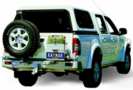 ISUZU DMAX PORTE-JERRYCAN SIMPLE DROIT KAYMAR