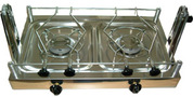 RECHAUD INOX AVEC CARDAN 2 FEUX