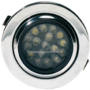 SPOT 17 LEDS ENCASTRABLE ORIENTABLE CHROME - Spot 17 leds encastrable orientable