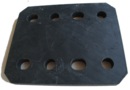 PLAQUE DE REHAUSSE 8 TROUS