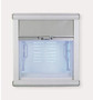 CASSETTE MOUSTIQUAIRE LANTERNEAUX 480X500 GRIS