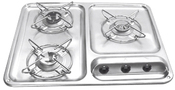 RECHAUD 3 FEUX INOX SECURITE