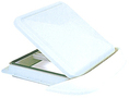 DEFLECTEUR POUR LANTERNEAU 400X400 BLANC CASSE - SPOILER LANTERNEAU