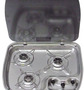 RECHAUD 3 FEUX INOX AVEC COUVERCLE - TABLE DE CUISSON - RECHAUD CAMPING CAR