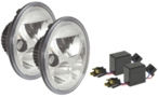 PHARE LED VORTEX VISION X - OPTIQUE LED VORTEX - VORTEX LED HEADLIGHT 177mm
