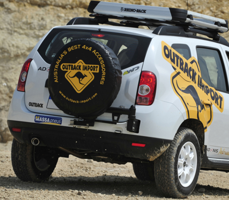 DACIA DUSTER Porte roue DUSTER Porteroue RASTA sur chassis