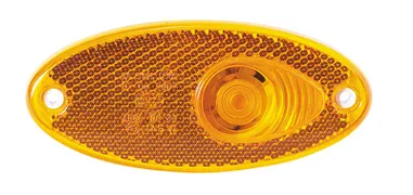 FEU LATERAL ORANGE ENCASTRABLE
