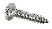 VIS TشLE. TتTE CYLINDRIQUE LARGE INOX A4 + ةCROU. 2,9 X 16 PAR 40