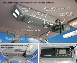 CONSOLE POUR TOYOTA  80 HDJ  80 1995 à 98