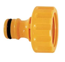 x RACCORD TUYAU POUR ROBINETS FILETES - FILETAGE FEMELLE ط 19 MM PAR 2