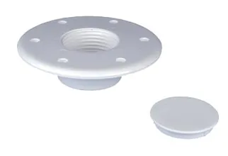 NUOVA RADE PLATINE BASSE A ENCASTRER D190 NYLON Pied de table