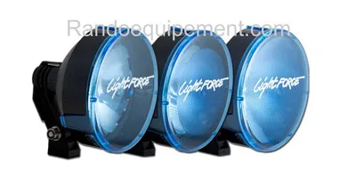 x LIGHT FORCE 240: Cache/Filtre BLEU  combo pour longue portée Light Force