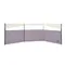 PARE VENT - BRISE VUE POUR CAMPING CAR ET 4X4 - Pare-vent 4,35 m x 1,30 m