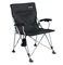 chaise-pliante-xl-noire-siege-pliable-porte-gobelet-accoudoir-acier
