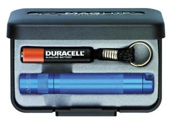 LAMPE TORCHE MAG LITE COFFRET SOLITAIRE BLEU -