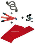 KIT 2 PLAQUES SOLTRACK + SANGLE 5M 7,5T+2 MANILLES SOUPLES 10T + 4 BOUCHONS NLC