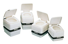 PACK THETFORD Toilette Portable 100% Autonome 21 Litres + 6x15