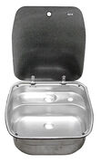 EVIERS: CUVE INOX AVEC COUVERCLE INTEGRE DOMETIC  CAMPING-CAR ET BATEAU