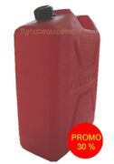JERRYCAN PLASTIQUE ROUGE POUR DIESEL - PROMO -