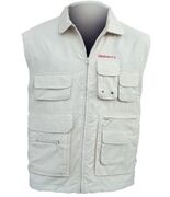 GILET SANS MANCHES MULTIPOCHES VETEMENT DE VOYAGE GLOBERRY ZANZIBAR BELCHER