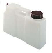 JERRICAN EXTRA PLAT EN  PLASTIQUE ALIMENTAIRE RENFORCE - 9 LITRES