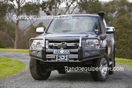 FORD  /  MAZDA RANGER 2007 PARE-CHOCS ARB 4X4 WINCH BAR Parechoc De Luxe