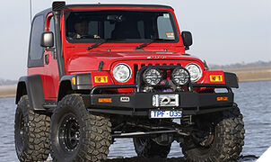 JEEP WRANGLER YJ PARE-CHOCS ARB 4X4 WINCH BAR Parechoc De Luxe Australien