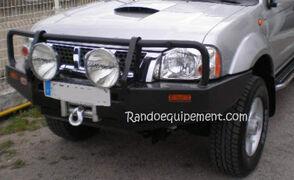 NISSAN NAVARA > 97 PARE-CHOCS ARB 4X4 WINCH BAR Parechoc De Luxe