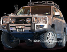 NISSAN NAVARA D40 PATHFINDER R51 PARE-CHOCS ARB 4X4 WINCH BAR Parechoc De Luxe