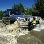 NISSAN PATROL Y61 < 2005 PARE-CHOCS ARB 4X4 WINCH BAR Parechoc De Luxe