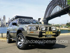 NISSAN PATROL Y61 > 2005 PARE-CHOCS ARB 4X4 WINCH BAR Parechoc De Luxe