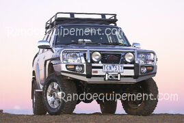 NISSAN PATROL Y60 PARE-CHOCS ARB 4X4 WINCH BAR Parechoc De Luxe