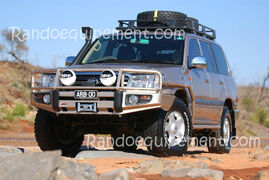 TOYOTA 105 HZJ 105>2002 PARE-CHOCS ARB 4X4 WINCH BAR Parechoc De Luxe