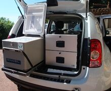 x AMENAGEMENT A TIROIRS POUR DACIA DUSTER