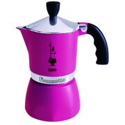 CAFETIERE ITALIENNE FUCHSIA - ACCESOIRE CUISINE CAMPING CAR