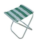 TABOURET PLIANT RAYE - tabouret pliant rayé