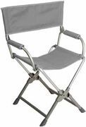 FAUTEUIL DIRECTEUR PLIANT GRIS ANTARION