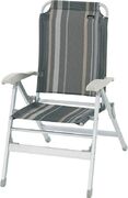 FAUTEUIL ALU DOSSIER BAS RAYE CAMPING CAR