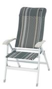 FAUTEUIL ALU DOSSIER HAUT REPOSE TETE RAYE CAMPING CAR