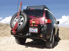 TOYOTA FJ CRUISER PORTE-JERRYCAN SIMPLE DROIT  KAYMAR