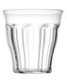 VERRE TRANSPARENT ORANGEADE POLYSTYRENE LOT DE 4 VERRES