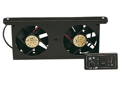 VENTILATEUR DOUBLE AUTOMATIQUE 12 V