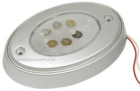 x PLAFONNIER OVALE 6 LEDS - plafonnier ovale 6 leds